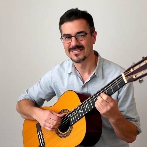 Retrato de Javier Ruiz, Profesor de Guitarra